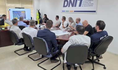 Comitiva rondonense avança nas tratativas para construção da nova passarela na BR-163