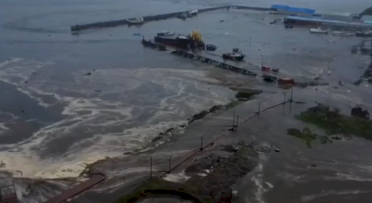 Tsunami atinge o Pacífico após terremoto de magnitude 8,8 na costa da Rússia