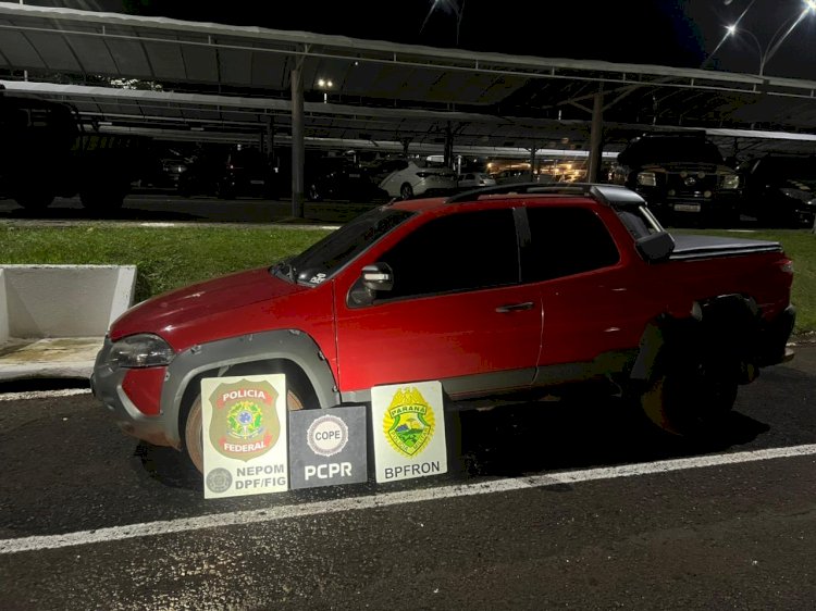 Quase uma tonelada de maconha é apreendida em Santa Helena (PR) durante operação integrada