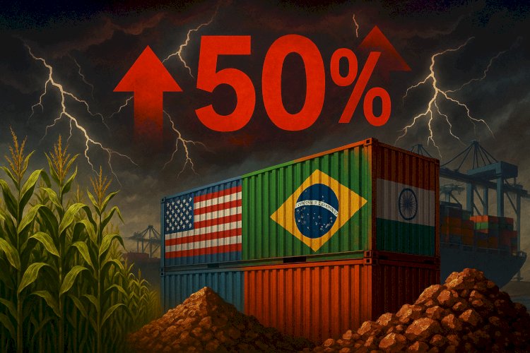 Trump eleva tarifas contra Brasil e Índia, gerando alerta no agronegócio global