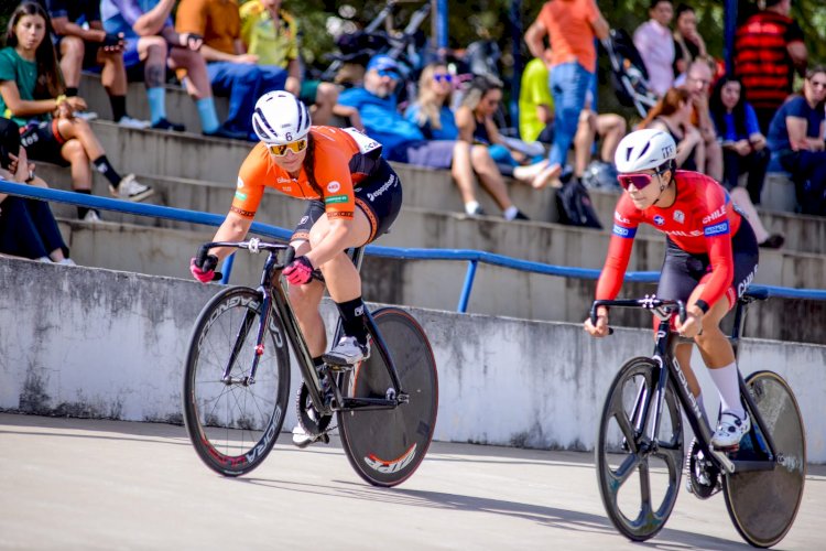Maria Tereza Müller enche o pescoço de medalhas na Taça Brasil de Pista 2025