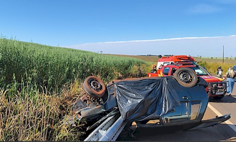 Acidente com vítima fatal  entre Iporã e Francisco Alves