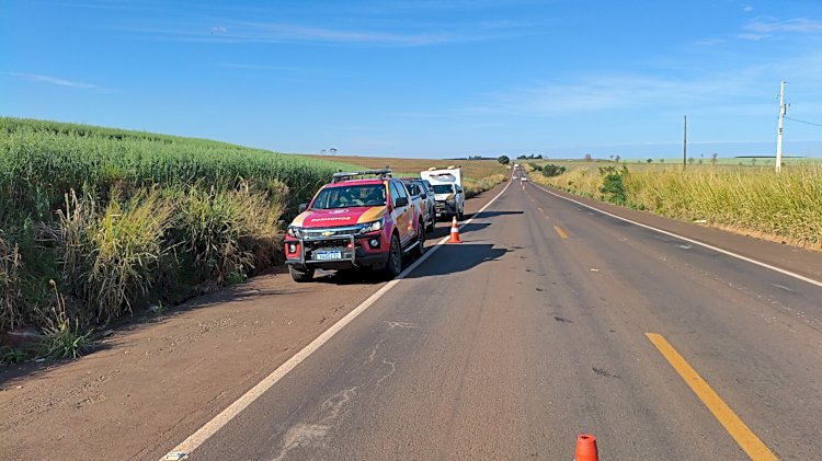 Acidente com vítima fatal  entre Iporã e Francisco Alves