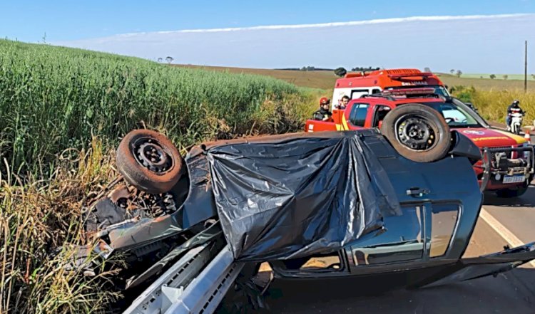 Mulher que morreu no acidente em Francisco Alves tinha 49 anos