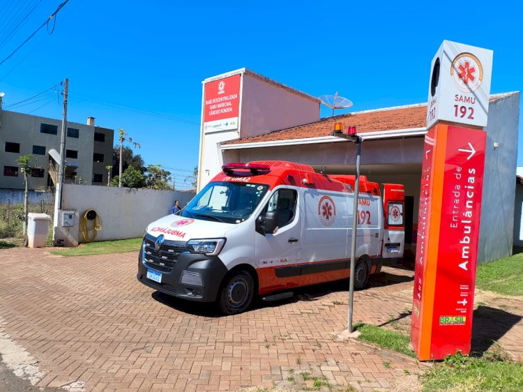 Idoso passa mal e sofre queda dentro do parque de exposições em Marechal Cândido Rondon