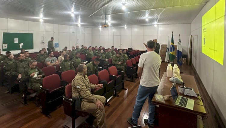 BPFRON recebe instrução do IBAMA sobre combate a agrotóxicos falsificados