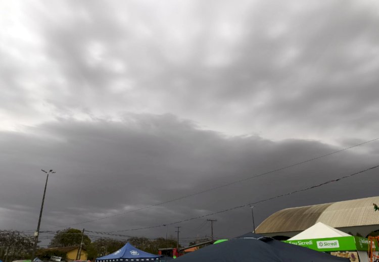 Ciclone antecipa chuva no Oeste do Paraná; volumes variaram entre 20 e 40 mm