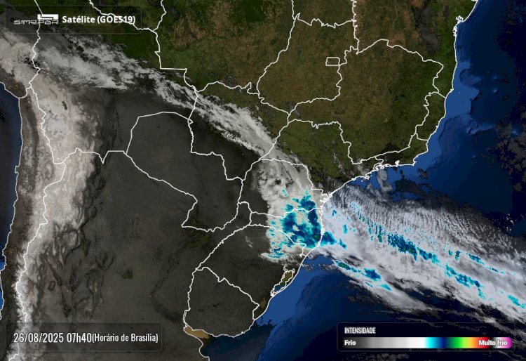Tempo começa a mudar no Paraná