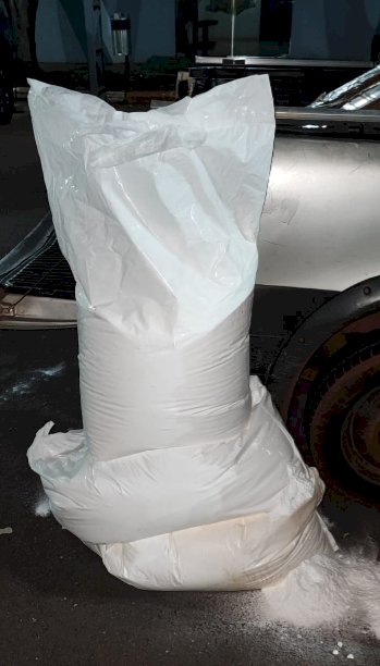 Pó branco e Maconha são apreendidos e elemento preso na região