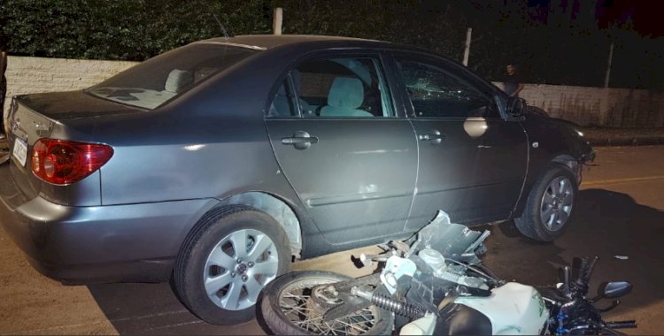 Jovem fica gravemente ferido em colisão frontal na PR-495, em Missal