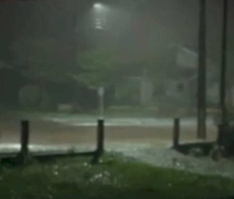 Madrugada de instabilidade registra acumulados de chuva em várias cidades do Oeste e Centro-Sul do Paraná