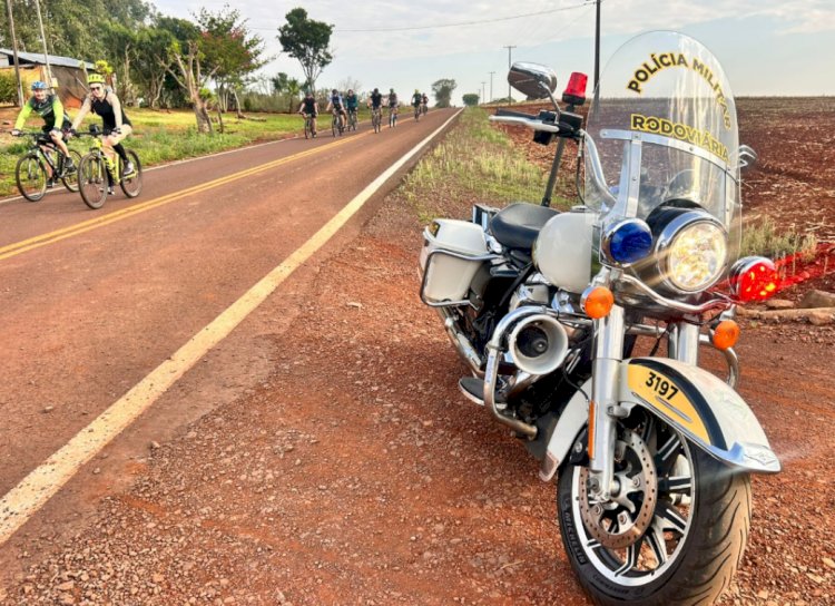 PMPR realiza escolta e segurança em eventos esportivos no interior do Paraná