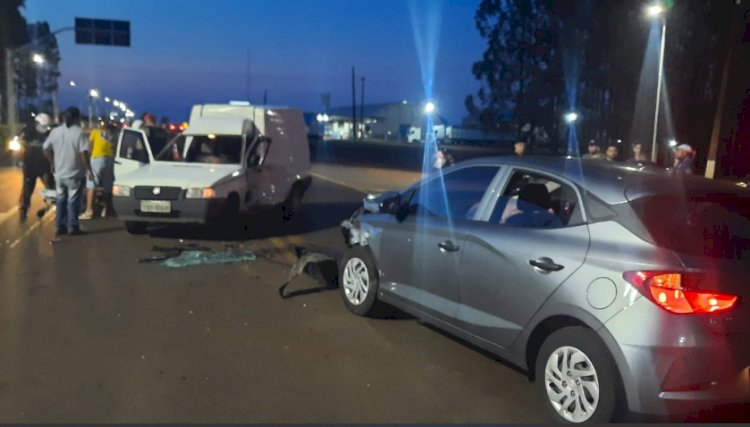 Acidente na PR-486 deixa motorista ferido em Assis Chateaubriand