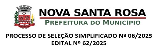 Nova Santa Rosa convoca candidata aprovada em Processo Seletivo Simplificado