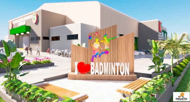 Projeto do Centro de Excelência em Badminton para Marechal Cândido Rondon é apresentado