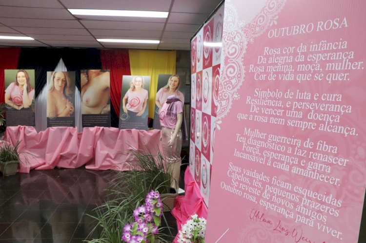 Exposição fotográfica “Um Toque pela Vida” inspira conscientização no Outubro Rosa