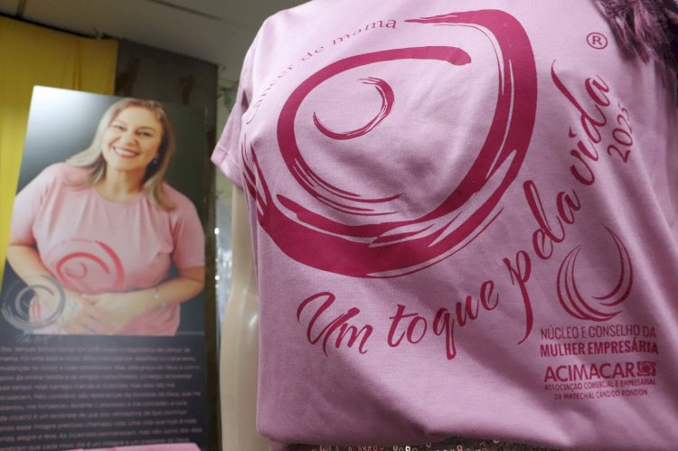 Exposição fotográfica “Um Toque pela Vida” inspira conscientização no Outubro Rosa