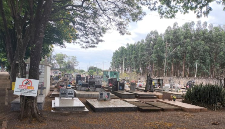 Nova Santa Rosa se prepara para o Dia de Finados com obras e  limpeza no cemitério