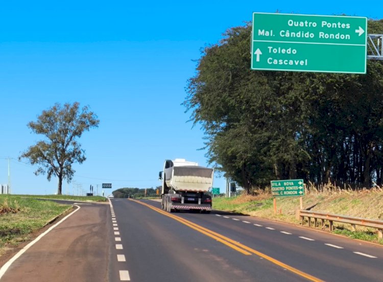Veículo de Marechal Rondon se envolve em acidente no trevo de Vila Nova