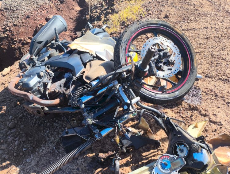 Piloto de Motocicleta  envolvido  em grave acidente da manhã de hoje morre no hospital