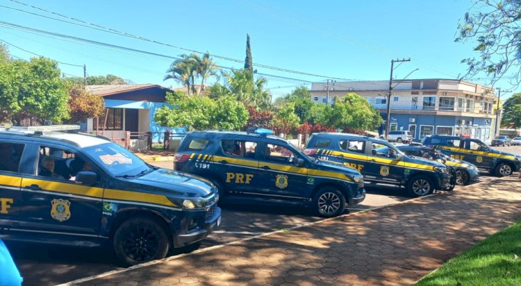 PRF realiza manhã de integração com idosos do Lar Rosas Unidas em Marechal Cândido Rondon