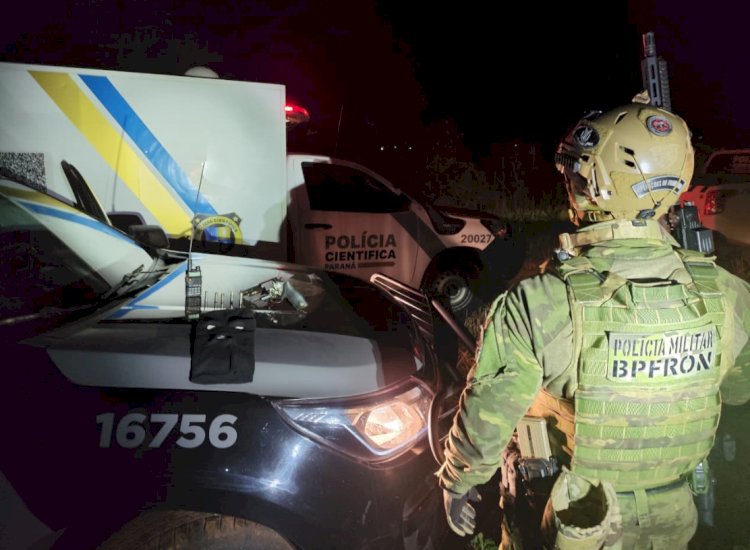 BPFRON realiza  desde o início da semana a  Operação Integrada “Scutum Limes” na fronteira do Paraná