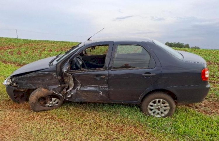 Acidente deixa duas pessoas feridas  entre Porto Mendes e  Marechal Cândido Rondon, uma de 4 anos