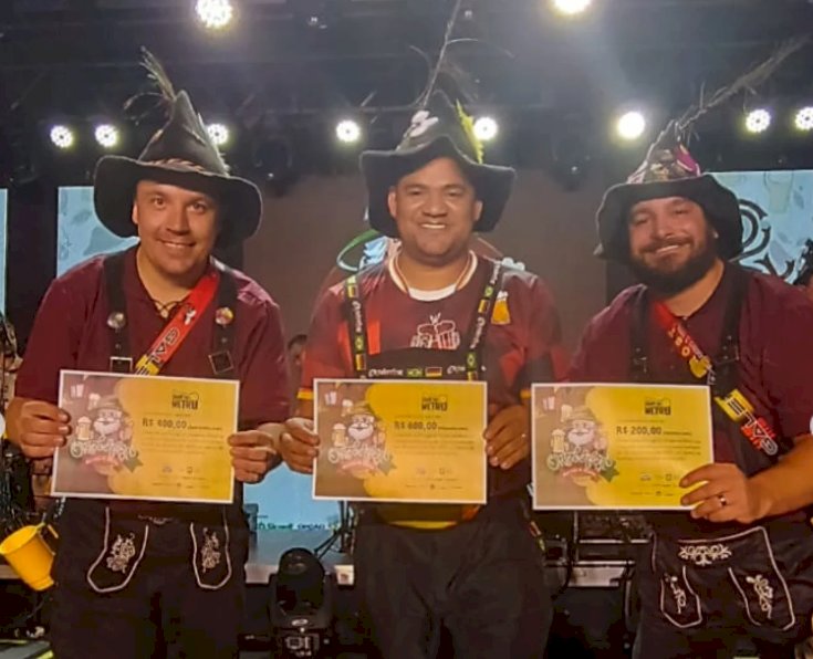 Valdir Dias é campeão do Chope em Metro Masculino na Oktoberfest 2025