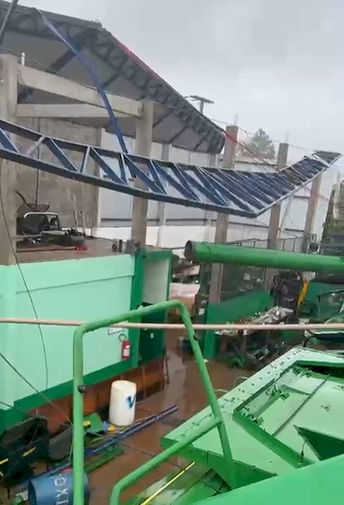 Fotos mostram os estragos causados pelo temporal em Marechal Rondon e região