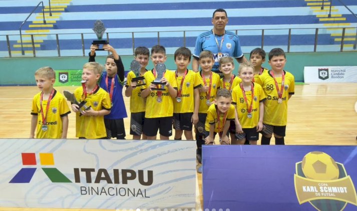 IV Copa Karl Schmidt de Futsal se despede com dobradinha e goleada