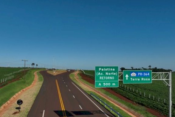 Trecho do contorno viário de Palotina é liberado provisoriamente para reduzir impacto da interdição na PR-272