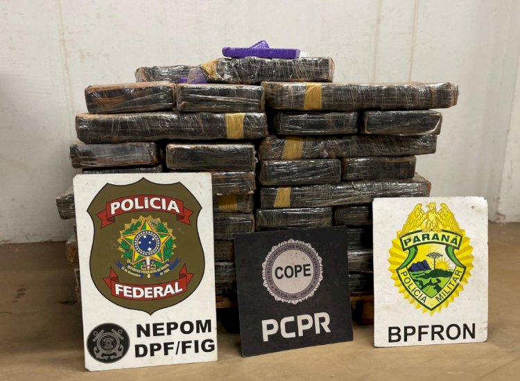 Ação conjunta apreende quase 4 toneladas de maconha e prende três pessoas na área rural de Santa Helena