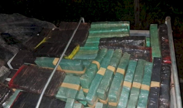 Megaoperação no Paraguai apreende mais de 50 toneladas de drogas na fronteira com o Brasil