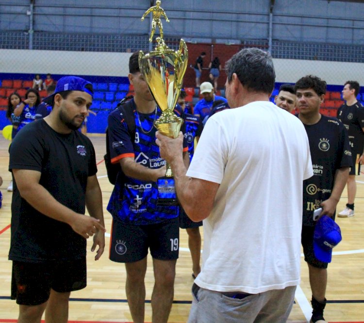 Definidas as equipes campeãs do Campeonato Municipal de Futsal