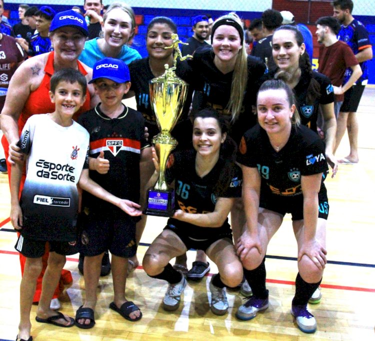 Definidas as equipes campeãs do Campeonato Municipal de Futsal