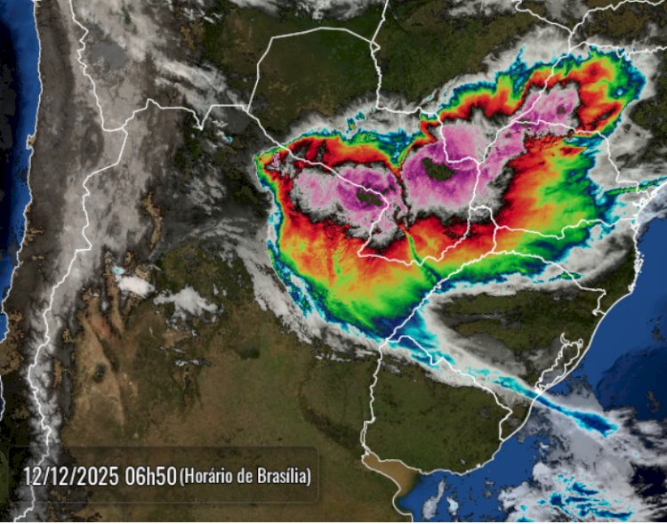 Previsão do tempo estima mais de 200mm de Chuva estão previstos até segunda-feira na microrregião de Marechal Rondon