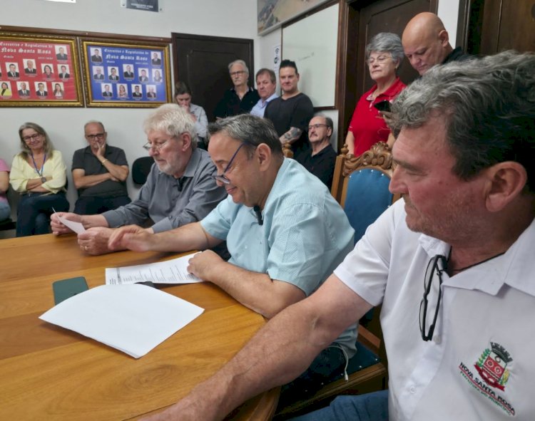 Hussein Bakri destaca avanços e investimentos viabilizados para Nova Santa Rosa em 2025