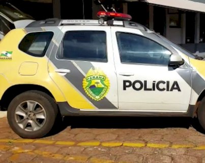 Polícia Militar encaminha suspeito por furto de madeiras em chácara